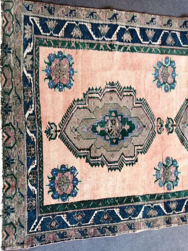Rust Turkish Runner Rug 5' x 12' Hand-Knotted | No. WR18583