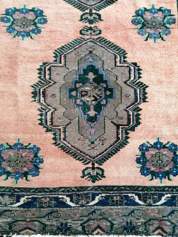 Rust Turkish Runner Rug 5' x 12' Hand-Knotted | No. WR18583