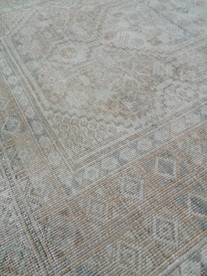 Rust Turkish Runner Rug 4' x 7' Hand-Knotted | No. WR18783