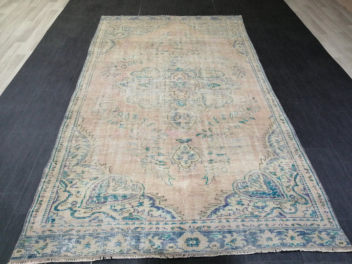 Rust Turkish Runner Rug 5' 5" x 9' 6" Hand-Knotted | No. WR19031