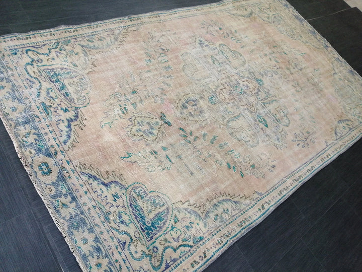 Rust Turkish Runner Rug 5' 5" x 9' 6" Hand-Knotted | No. WR19031