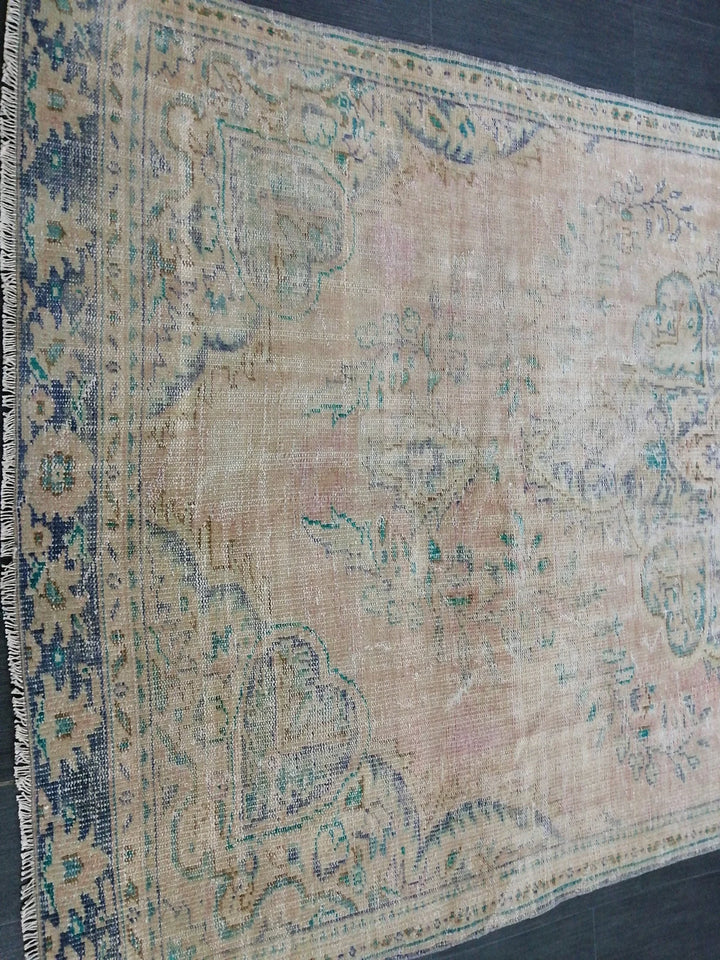 Rust Turkish Runner Rug 5' 5" x 9' 6" Hand-Knotted | No. WR19031