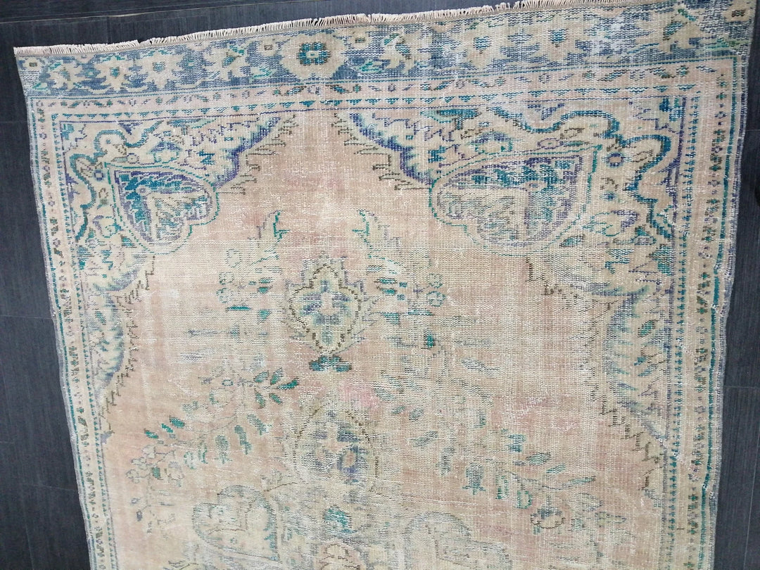 Rust Turkish Runner Rug 5' 5" x 9' 6" Hand-Knotted | No. WR19031