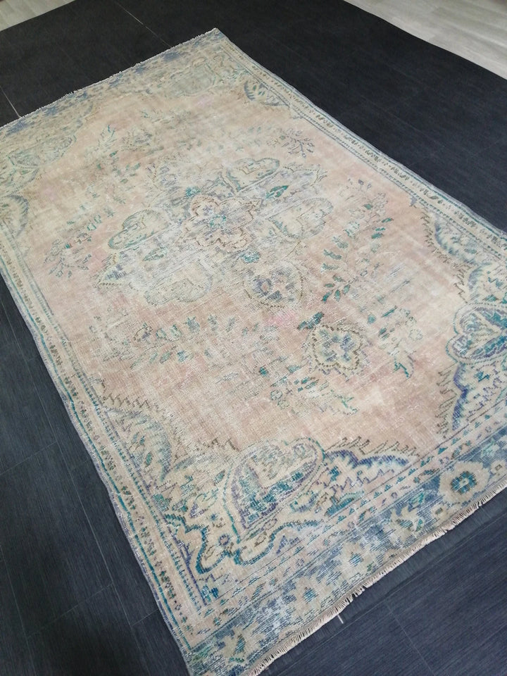 Rust Turkish Runner Rug 5' 5" x 9' 6" Hand-Knotted | No. WR19031
