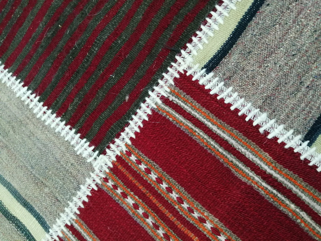 Rust Turkish Runner Rug 5' 2" x 7' 5" Hand-Knotted | No. WR19144