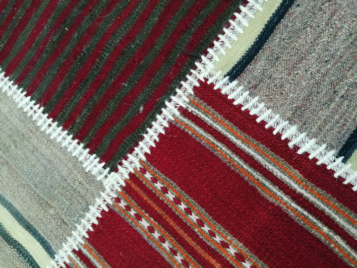 Rust Turkish Runner Rug 5' 2" x 7' 5" Hand-Knotted | No. WR19144