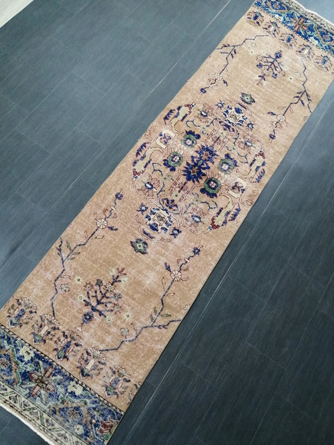Turkish Runner Rug 2' 6" x 10' 1" Hand-Knotted | No. WR19570