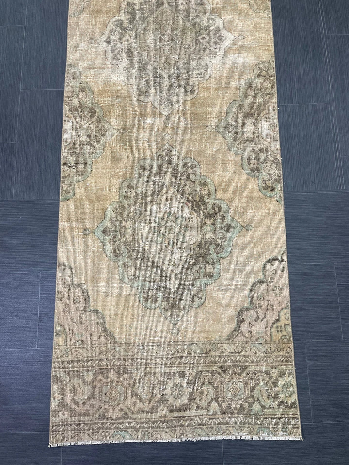 Turkish Runner Rug 2' 8" x 13' 11" Hand-Knotted | No. WR20911