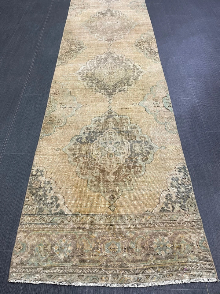 Turkish Runner Rug 2' 8" x 13' 11" Hand-Knotted | No. WR20911