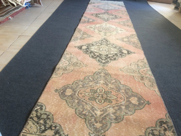 Turkish Runner Rug 2' 10" x 13' Hand-Knotted | No. WR20983