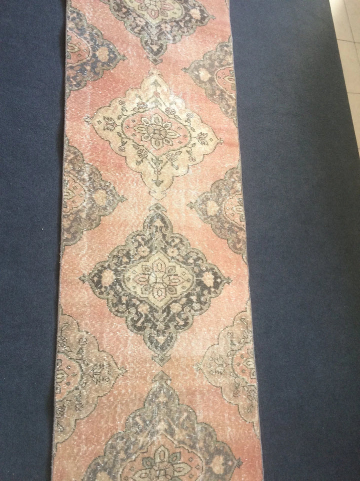 Turkish Runner Rug 2' 10" x 13' Hand-Knotted | No. WR20983