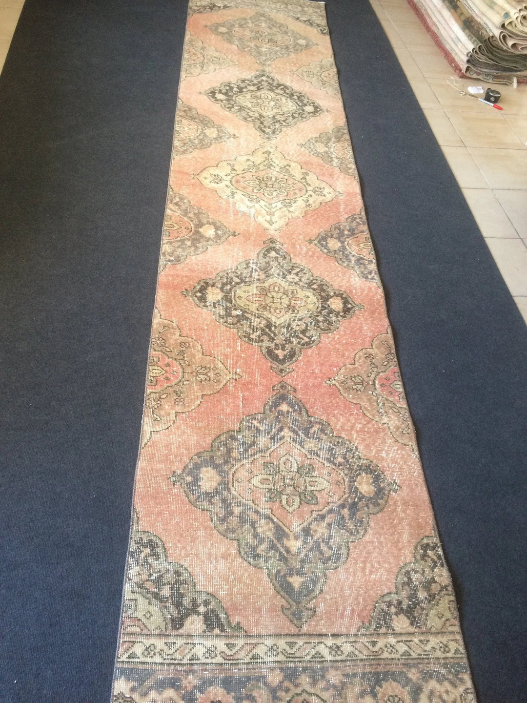 Turkish Runner Rug 2' 10" x 13' Hand-Knotted | No. WR20983