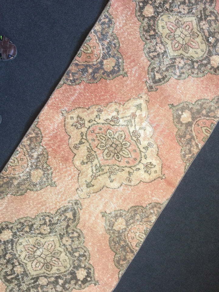 Turkish Runner Rug 2' 10" x 13' Hand-Knotted | No. WR20983