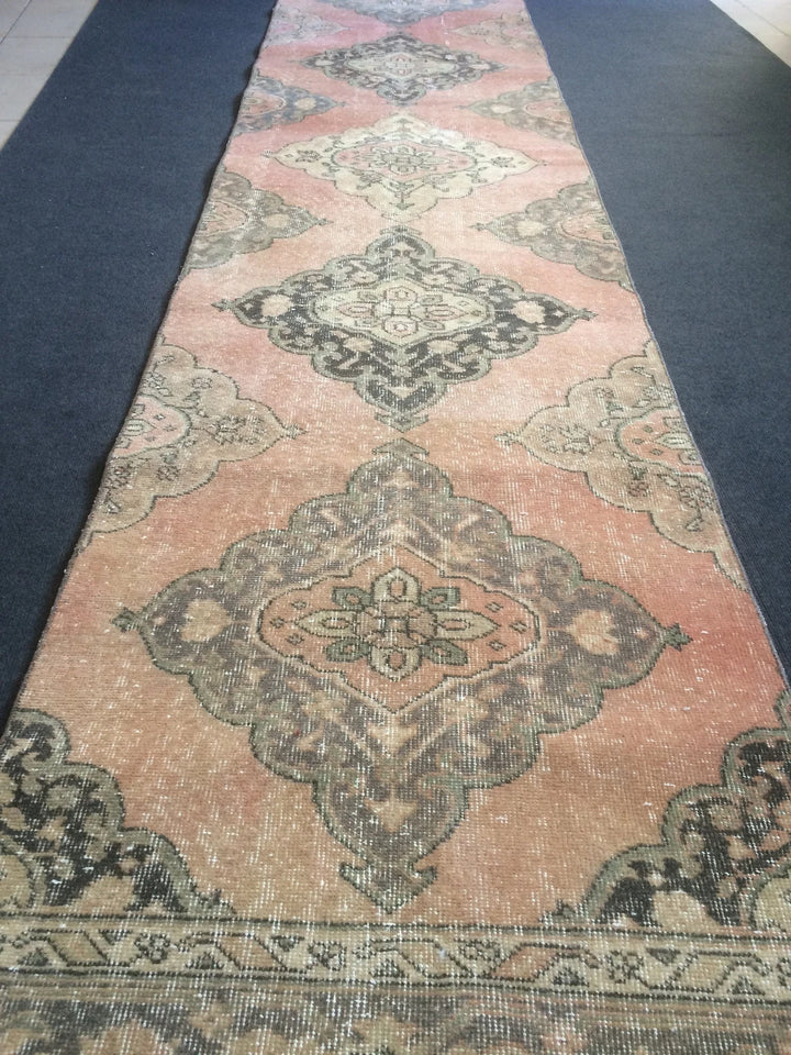 Turkish Runner Rug 2' 10" x 13' Hand-Knotted | No. WR20983