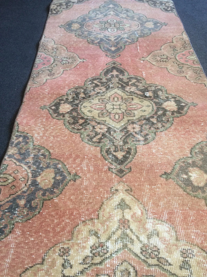 Turkish Runner Rug 2' 10" x 13' Hand-Knotted | No. WR20983