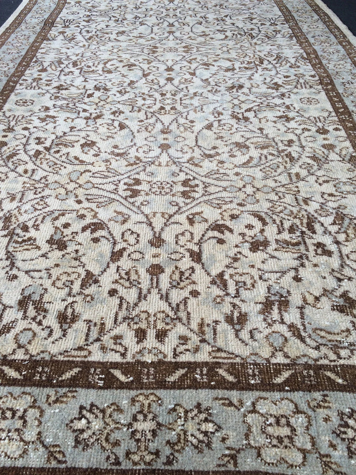 Turkish Oushak Rug 2'6" x 12' Hand-Knotted | No. WR22342