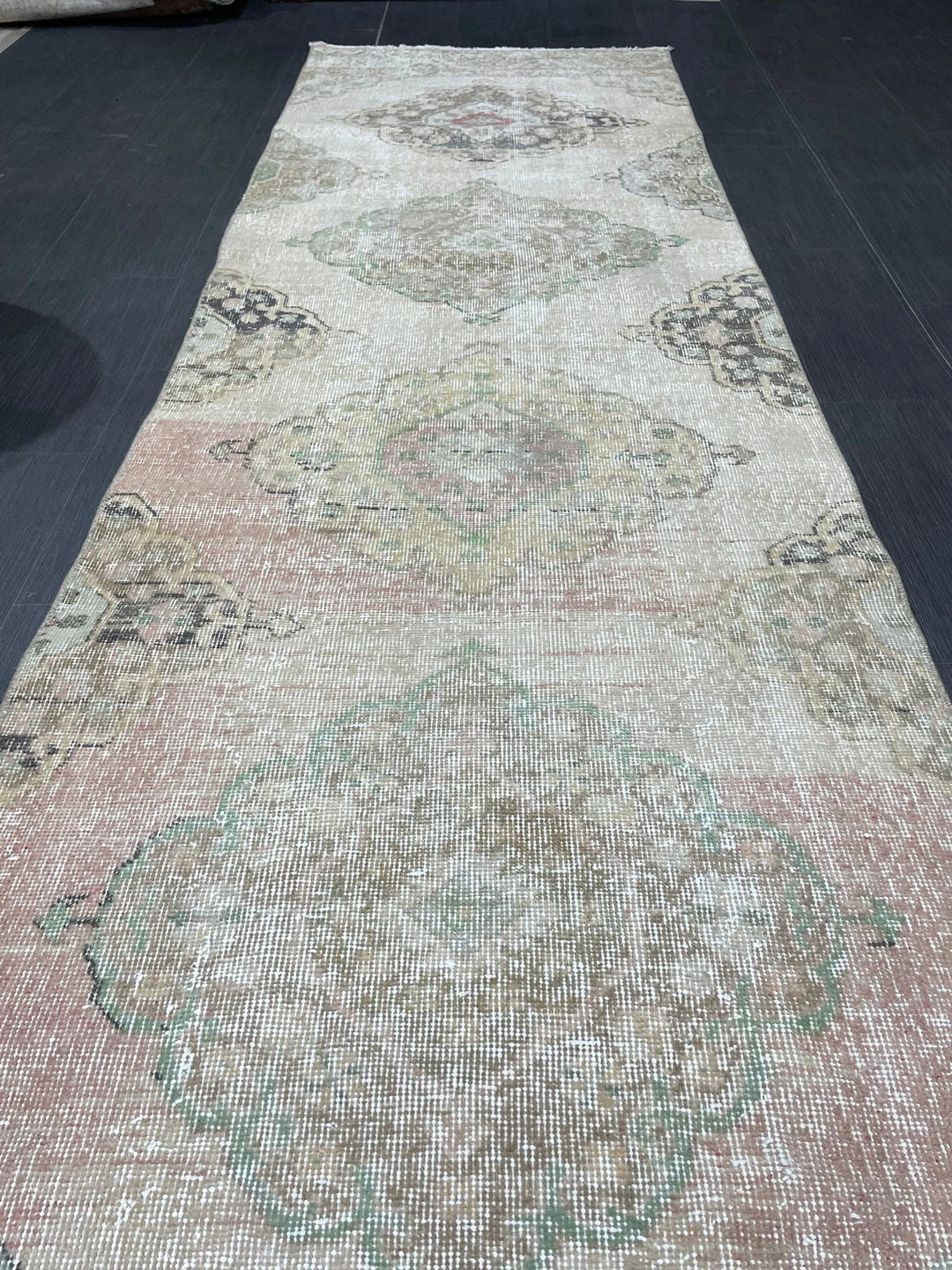 Turkish Runner Rug 2' 11" x 12' Hand-Knotted | No. WR22736