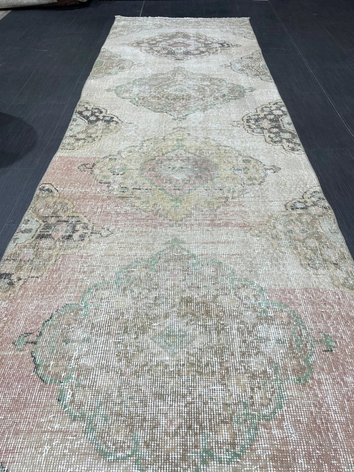 Turkish Runner Rug 2' 11" x 12' Hand-Knotted | No. WR22736