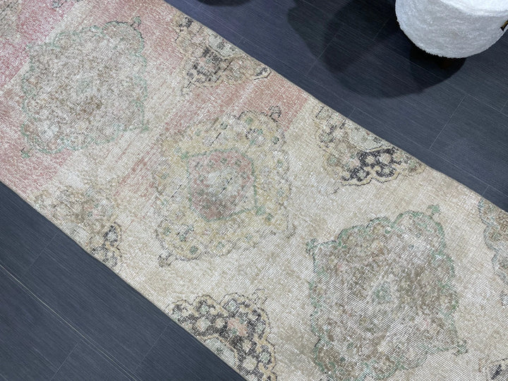 Turkish Runner Rug 2' 11" x 12' Hand-Knotted | No. WR22736