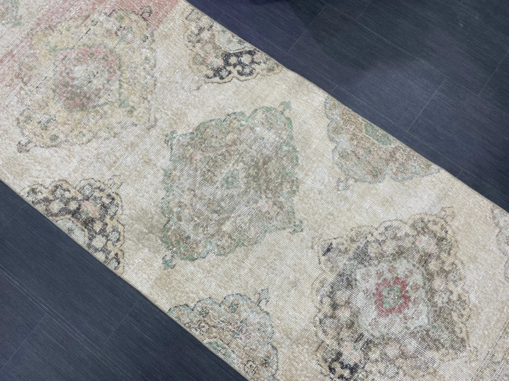 Turkish Runner Rug 2' 11" x 12' Hand-Knotted | No. WR22736