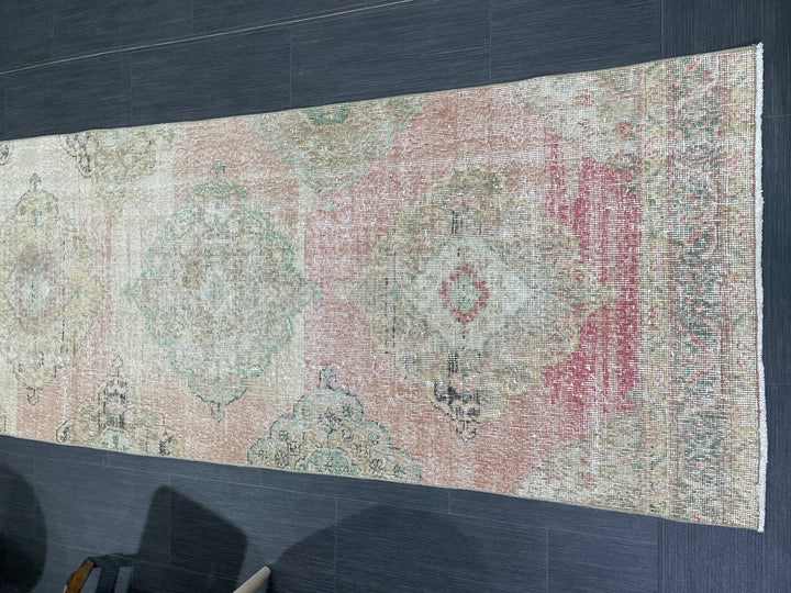 Turkish Runner Rug 2' 11" x 12' Hand-Knotted | No. WR22736