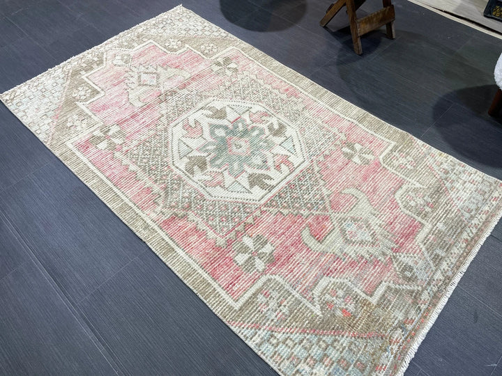 Rust Turkish Runner Rug 2' 11" x 5' 5" Hand-Knotted | No. WR23635