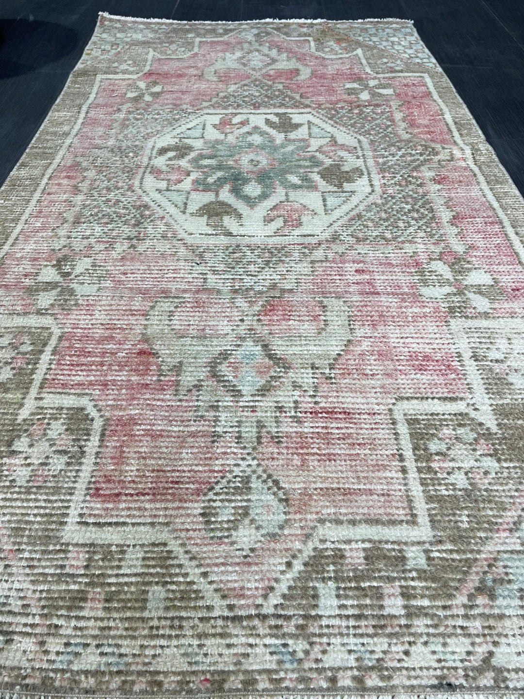 Rust Turkish Runner Rug 2' 11" x 5' 5" Hand-Knotted | No. WR23635