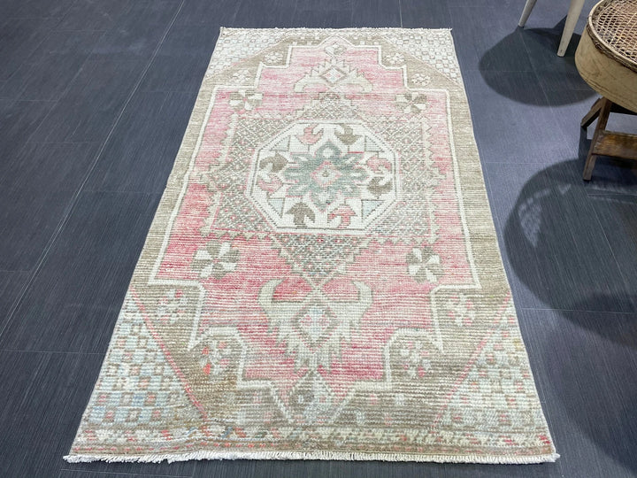 Rust Turkish Runner Rug 2' 11" x 5' 5" Hand-Knotted | No. WR23635