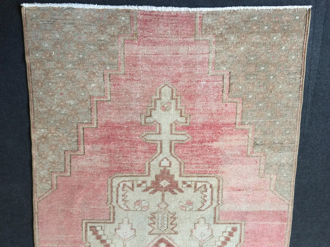 Turkish Runner Rug 4' x 8' 5" Hand-Knotted | No. WR24292