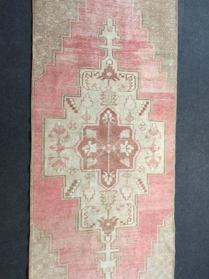 Turkish Runner Rug 4' x 8' 5" Hand-Knotted | No. WR24292