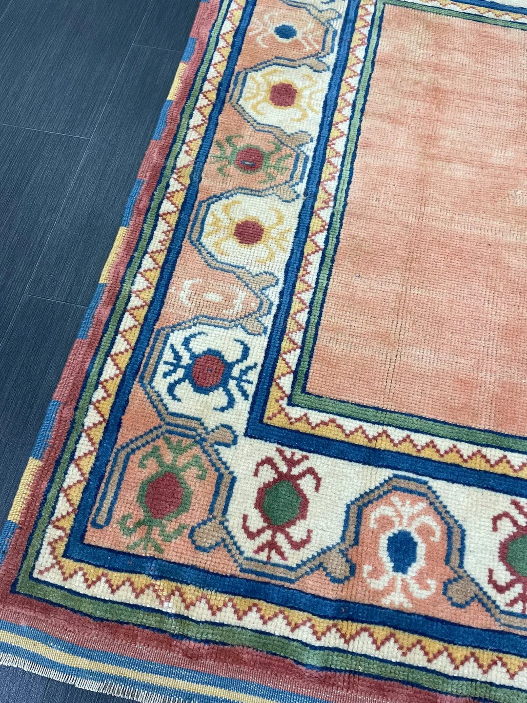Rust Turkish Runner Rug 2' 11" x 4' 8" Hand-Knotted | No. WR24866