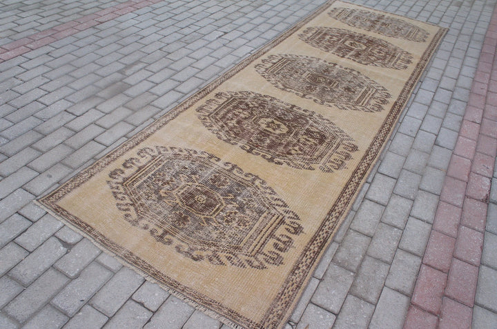 Turkish Runner Rug 3' x 11' Hand-Knotted | No. WR26466