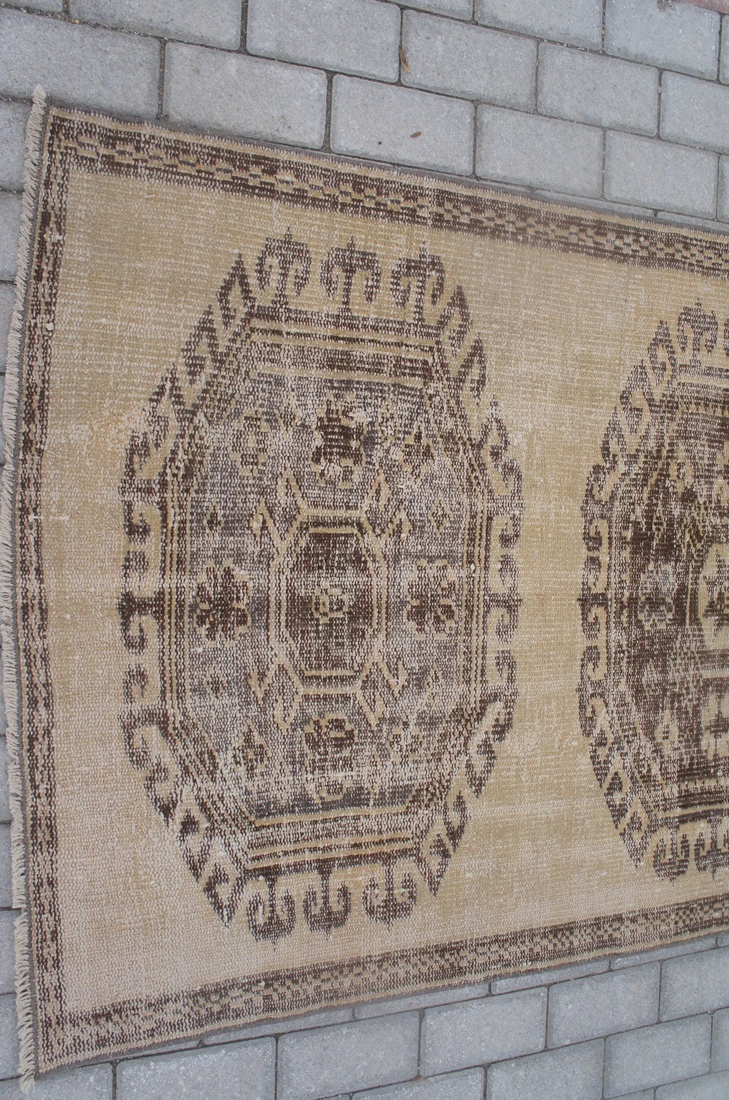 Turkish Runner Rug 3' x 11' Hand-Knotted | No. WR26466