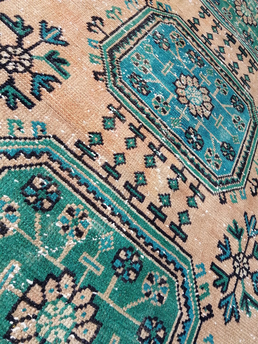 Turkish Runner Rug 2' 11" x 11' 10" Hand-Knotted | No. WR28428