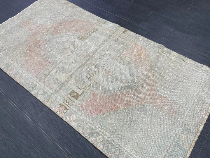 Rust Turkish Runner Rug 2' 6" x 4' 11" Hand-Knotted | No. WR29069