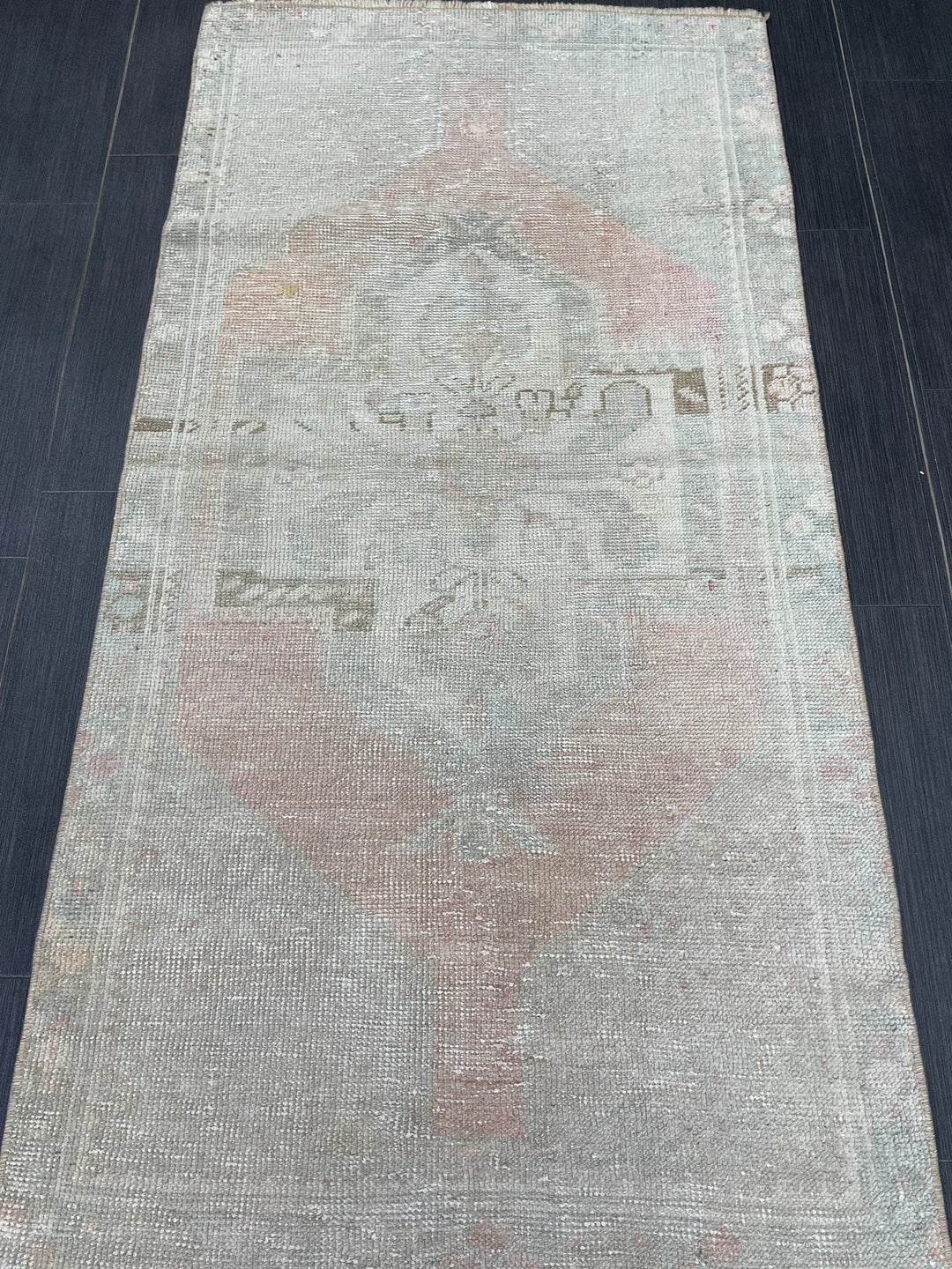Rust Turkish Runner Rug 2' 6" x 4' 11" Hand-Knotted | No. WR29069