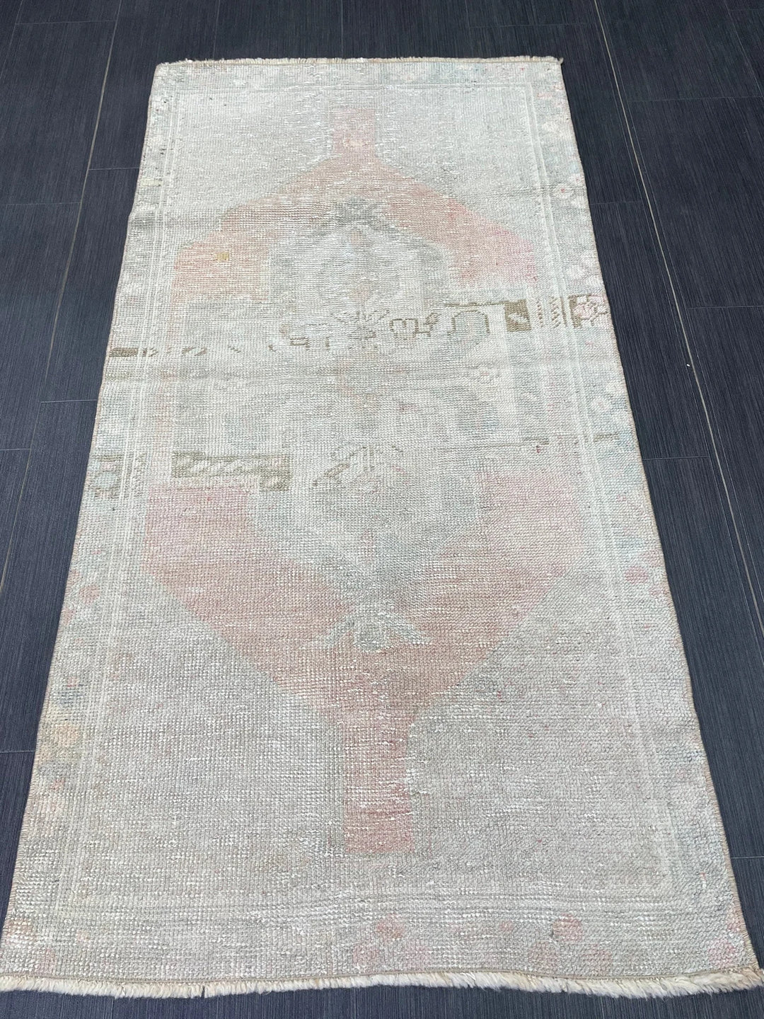 Rust Turkish Runner Rug 2' 6" x 4' 11" Hand-Knotted | No. WR29069