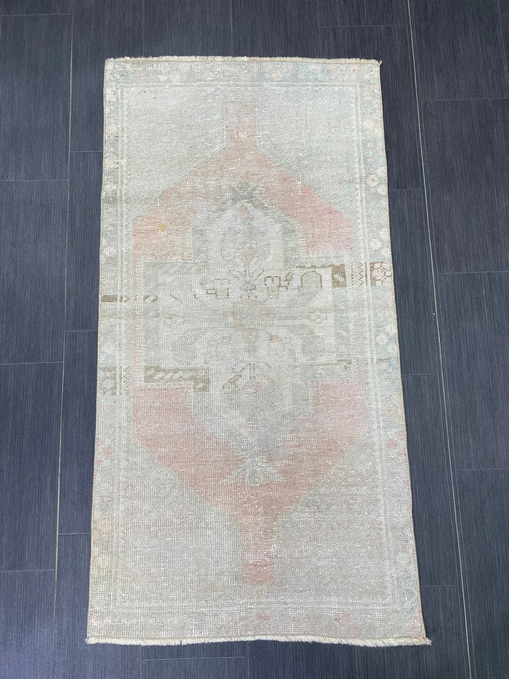 Rust Turkish Runner Rug 2' 6" x 4' 11" Hand-Knotted | No. WR29069