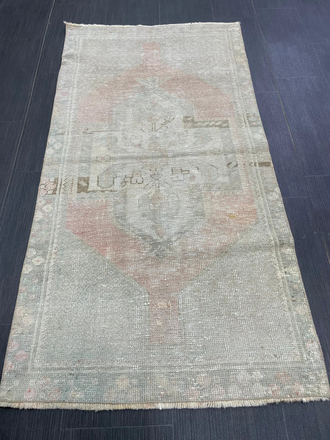 Rust Turkish Runner Rug 2' 6" x 4' 11" Hand-Knotted | No. WR29069