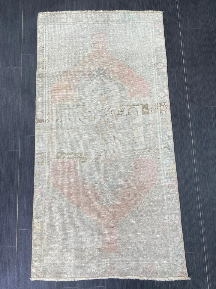 Rust Turkish Runner Rug 2' 6" x 4' 11" Hand-Knotted | No. WR29069