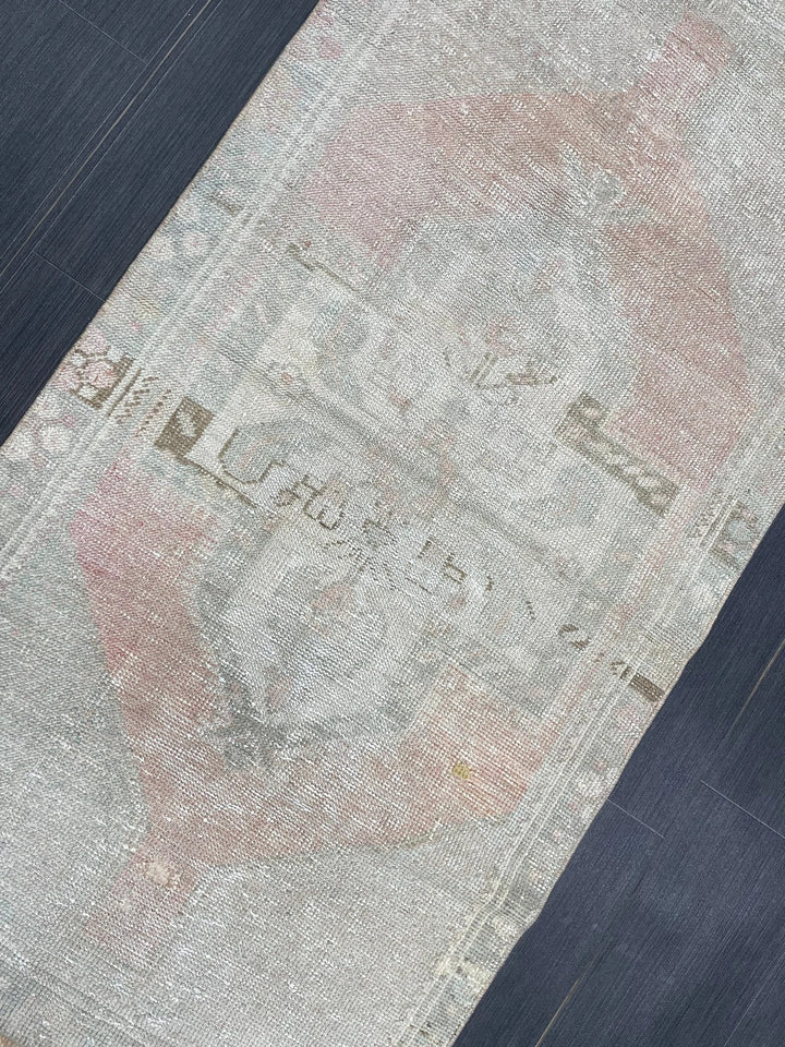 Rust Turkish Runner Rug 2' 6" x 4' 11" Hand-Knotted | No. WR29069