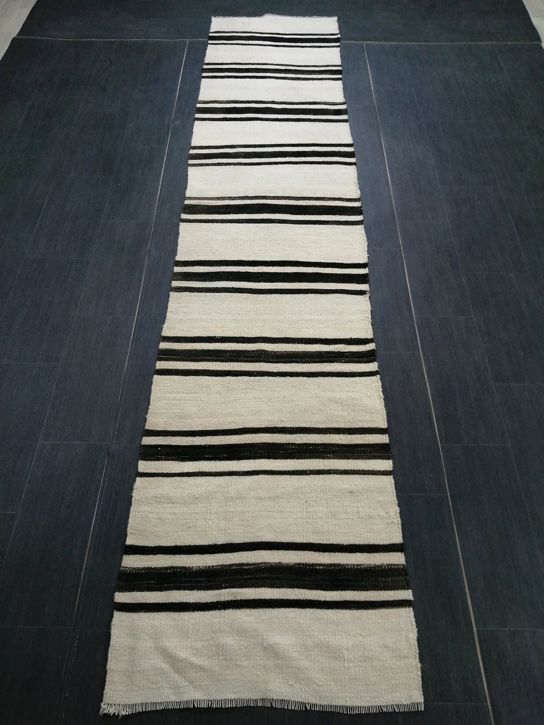 Turkish Runner Rug 2' 4" x 11' Hand-Knotted | No. WR29342