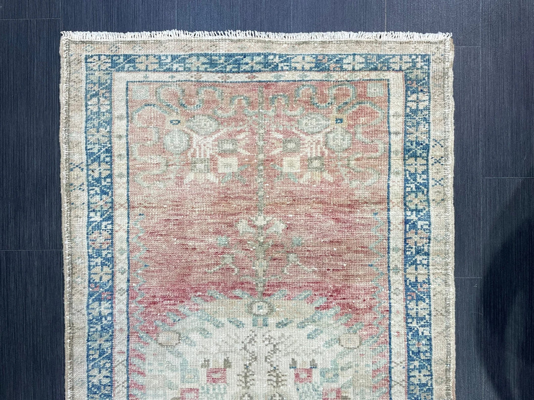 Turkish Runner Rug 2' 9" x 5' 5" Hand-Knotted | No. WR30365