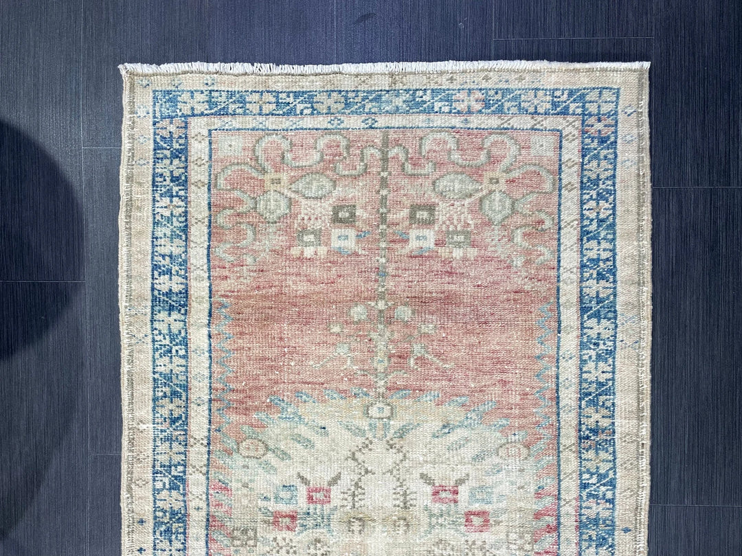 Turkish Runner Rug 2' 9" x 5' 5" Hand-Knotted | No. WR30365