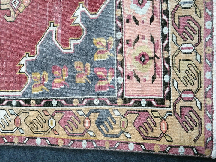 Turkish Runner Rug 3' 5" x 9' 11" Hand-Knotted | No. WR30880