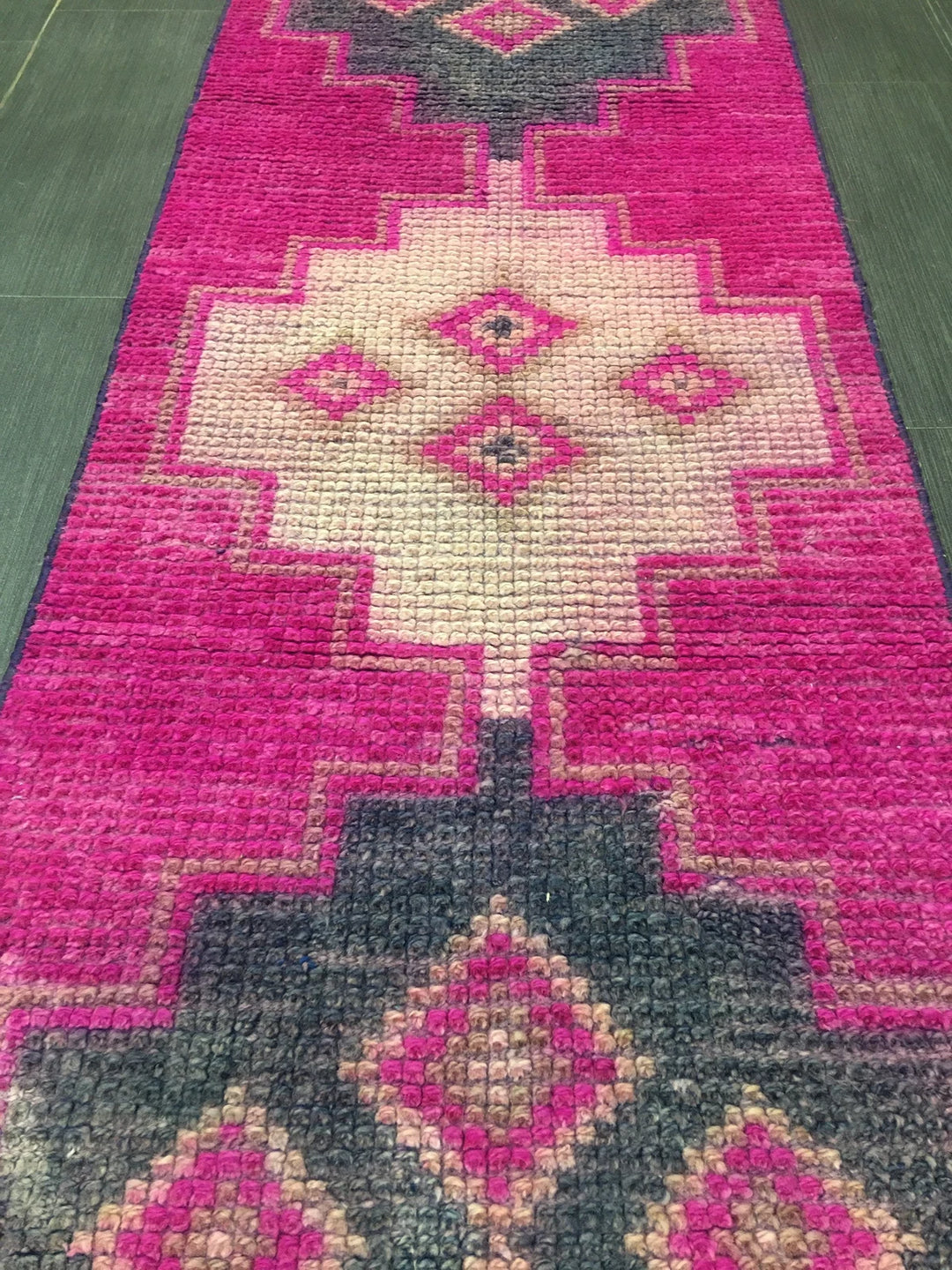 Turkish Runner Rug 1' 11" x 8' 6" Hand-Knotted | No. WR30968