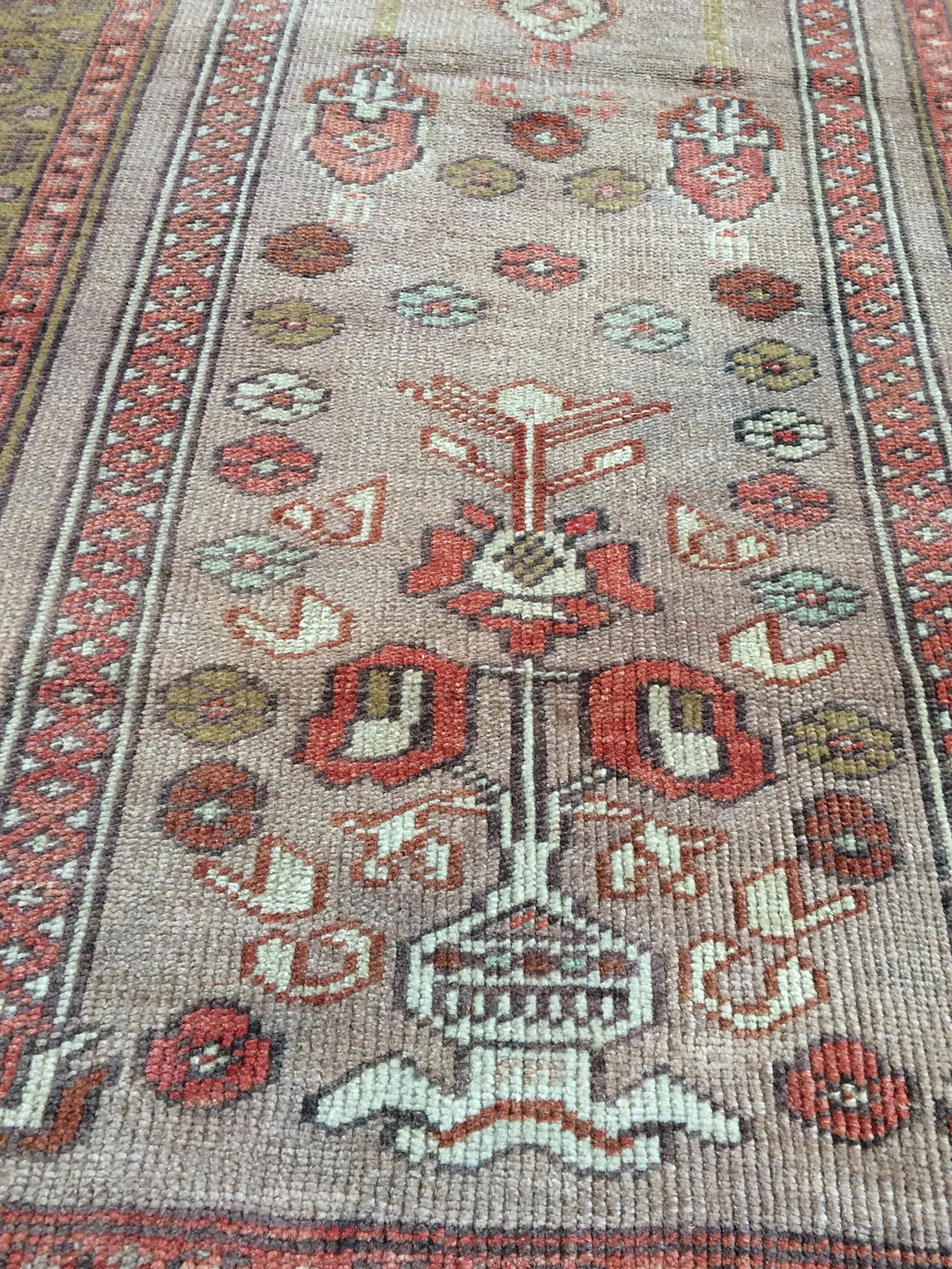 Turkish Runner Rug 3' x 6' 5" Hand-Knotted | No. WR31437