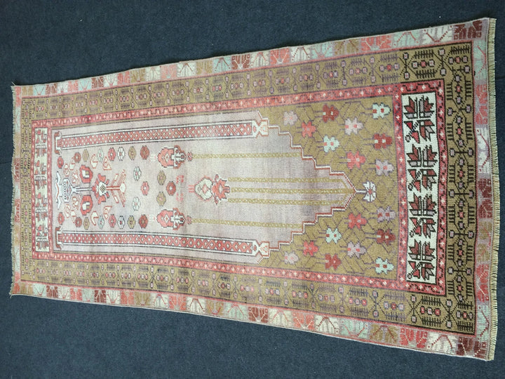 Turkish Runner Rug 3' x 6' 5" Hand-Knotted | No. WR31437
