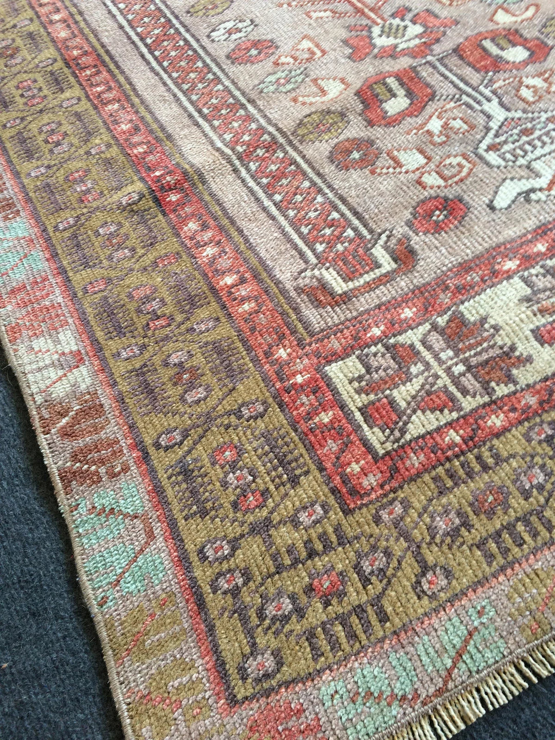 Turkish Runner Rug 3' x 6' 5" Hand-Knotted | No. WR31437