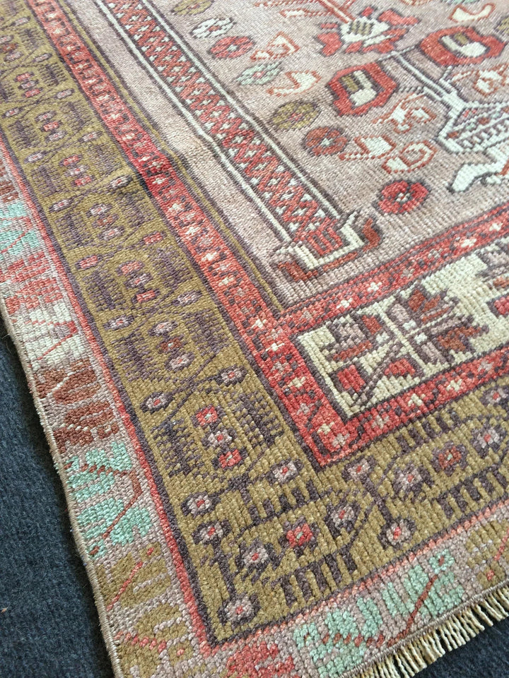 Turkish Runner Rug 3' x 6' 5" Hand-Knotted | No. WR31437